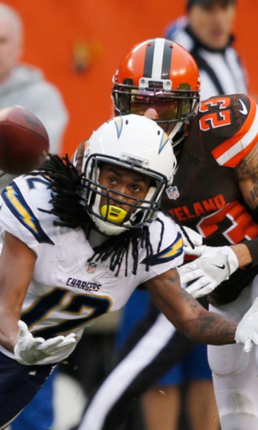 Chargers suffer toughest loss yet, 20-17 to lowly Browns